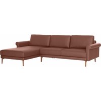 Creation BY ROLF BENZ Ecksofa "CR.450, Designecksofa, L-Form", Armlehne Schnecke modern Landhaus, Breite 262 cm, Fuß Nussbaum Creation BY ROLF BENZ Ecksofa "CR.450, Designecksofa, L-Form", Armlehne Schnecke modern Landhaus, Breite 262 cm, Fuß Nussbaum von Creation By Rolf Benz