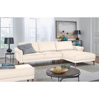 Creation BY ROLF BENZ Ecksofa "CR.450, Designecksofa, L-Form", Armlehne Schnecke modern Landhaus, Breite 262 cm, Fuß Nussbaum Creation BY ROLF BENZ Ecksofa "CR.450, Designecksofa, L-Form", Armlehne Schnecke modern Landhaus, Breite 262 cm, Fuß Nussbaum von Creation By Rolf Benz