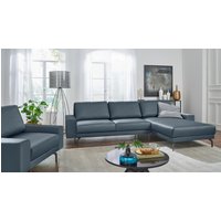Creation BY ROLF BENZ Ecksofa "CR.450, Designecksofa, L-Form", Armlehne breit und niedrig, Alugussfüße in umbragrau, Breite 274 cm von Creation By Rolf Benz