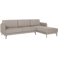 Creation BY ROLF BENZ Ecksofa "CR.450, Designecksofa, L-Form", Armlehne sehr schmal, Breite 274 cm, Alugussfuß Umbragrau von Creation By Rolf Benz