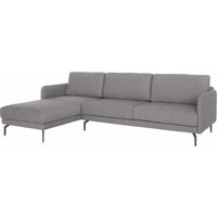 Creation BY ROLF BENZ Ecksofa "CR.450, Designecksofa, L-Form", Armlehne sehr schmal, Breite 274 cm, Alugussfuß Umbragrau von Creation By Rolf Benz