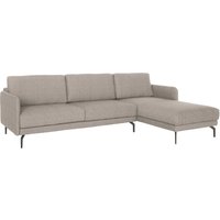 Creation BY ROLF BENZ Ecksofa "CR.450, Designecksofa, Polsterecke, L-Form", Armlehne sehr schmal, Breite 234 cm, Alugussfüße in umbragrau von Creation By Rolf Benz