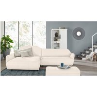 Creation BY ROLF BENZ Ecksofa "CR.480, Designecksofa, L-Form", Wahlweise aus Leder oder Chenille von Creation By Rolf Benz