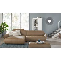 Creation BY ROLF BENZ Ecksofa "CR.480, Designecksofa, L-Form", Wahlweise aus Leder oder Chenille von Creation By Rolf Benz