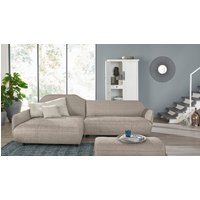Creation BY ROLF BENZ Ecksofa "CR.480, Designecksofa, L-Form", Wahlweise aus Leder oder Chenille von Creation By Rolf Benz