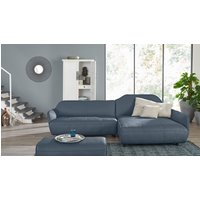 Creation BY ROLF BENZ Ecksofa "CR.480, Designecksofa, L-Form", Wahlweise aus Leder oder Chenille von Creation By Rolf Benz