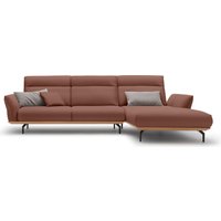 Creation BY ROLF BENZ Ecksofa "CR.460", Sockel in Eiche, Winkelfüße in Umbragrau, Breite 318 cm von Creation By Rolf Benz