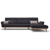 Creation BY ROLF BENZ Ecksofa "CR.460", Sockel in Eiche, Winkelfüße in Umbragrau, Breite 338 cm von Creation By Rolf Benz