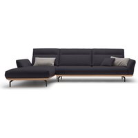 Creation BY ROLF BENZ Ecksofa "CR.460", Sockel in Eiche, Winkelfüße in Umbragrau, Breite 338 cm von Creation By Rolf Benz