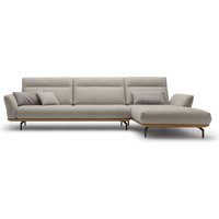 Creation BY ROLF BENZ Ecksofa "CR.460", Sockel in Nussbaum, Winkelfüße in Umbragrau, Breite 338 cm Creation BY ROLF BENZ Ecksofa "CR.460", Sockel in Nussbaum, Winkelfüße in Umbragrau, Breite 338 cm von Creation By Rolf Benz