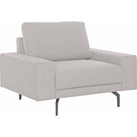 Creation BY ROLF BENZ Sessel "CR.450, Designsessel, Loungesessel" Armlehne breit niedrig, Alugussfüße in umbragrau, Breite 120 cm von Creation By Rolf Benz