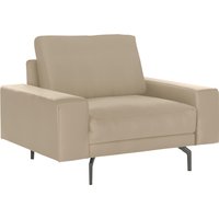 Creation BY ROLF BENZ Sessel "CR.450, Designsessel, Loungesessel" Armlehne breit niedrig, Alugussfüße in umbragrau, Breite 120 cm von Creation By Rolf Benz