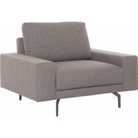 Creation BY ROLF BENZ Sessel "CR.450, Designsessel, Loungesessel" Armlehne breit niedrig, Alugussfüße in umbragrau, Breite 120 cm von Creation By Rolf Benz