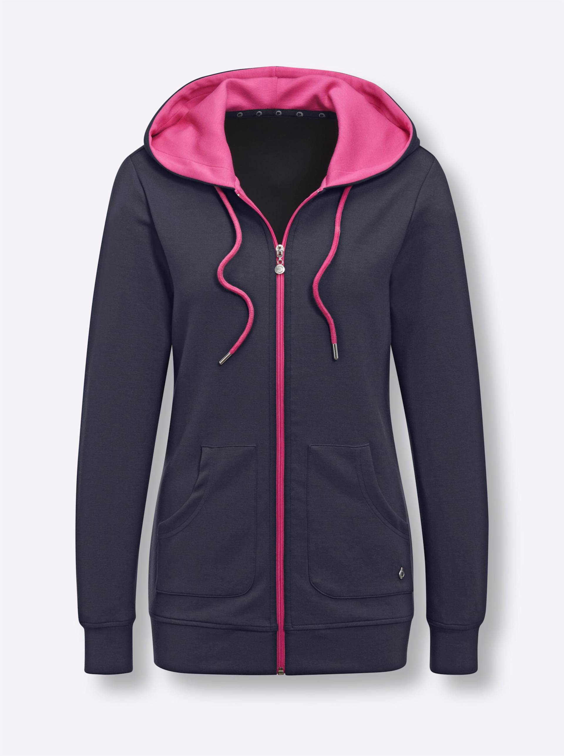 Jacke in marine-fuchsia von CREATION L PREMIUM von CREATION L PREMIUM