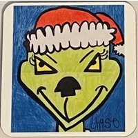 Grumpy Greenie Untersetzer Grumpy Greenie Untersetzer von CreationsByChaseShop