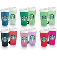 Personalisierte Starbucks Hot Cup Tasse Mit Farbwechsel von CreationsbyAaralyn