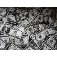 Dollar Bills Thema Doppelseitige Flanell Babydecke Dollar Bills Thema Doppelseitige Flanell Babydecke von CreationsbySpike