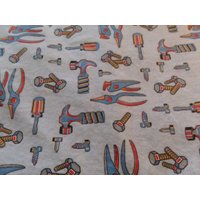 Tool Time Double Sided Flanell Babydecke Tool Time Double Sided Flanell Babydecke von CreationsbySpike