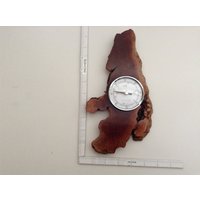Unikat. Fabelhaftes Geburtstagsgeschenk. Handarbeit. An Der Wand Befestigtes Manzanita-Wurzelbarometer Unikat. Fabelhaftes Geburtstagsgeschenk. Handarbeit. An Der Wand Befestigtes Manzanita-Wurzelbarometer von Creationsbykandpj