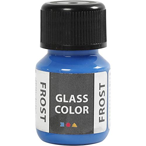 Creativ Company Glasfarbe Frost, 35 ml, Blau von Creativ Company