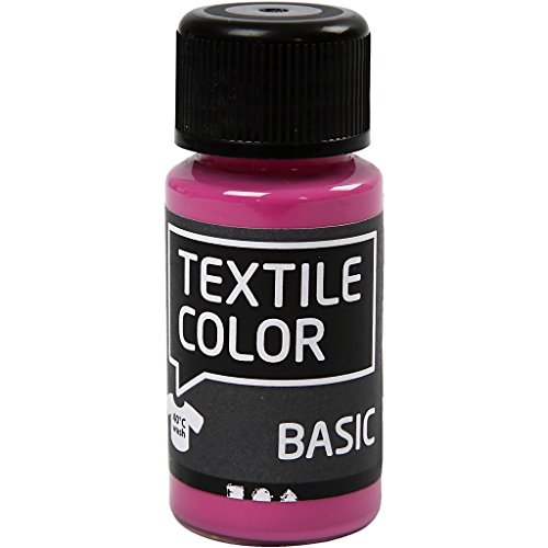 Creativ Company Textilfarbe, 50ml, Pink Creativ Company Textilfarbe, 50ml, Pink von Creativ