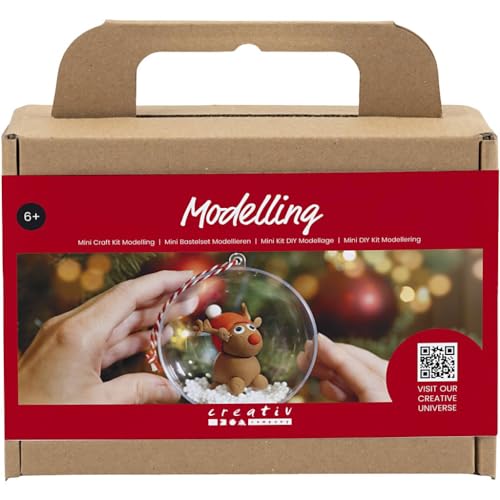 DIY Modellage Set Weihnachtskugel Rentier von Creativ Company