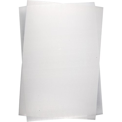 Creativ Schrumpffolien, Blech 20 x 30 cm, Weiß matt, 10 Blatt von Creativ