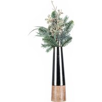 Creativ deco Dekovase "Weihnachtsdeko", (Set, 2 St., 1 Vase, 1 Bouquet) von Creativ Deco
