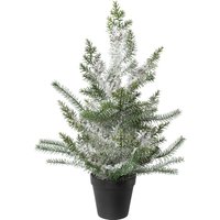 Creativ deco Künstlicher Weihnachtsbaum "Weihnachtsdeko, künstlicher Christbaum, Tannenbaum", Im Topf; Beschneite Optik von Creativ Deco