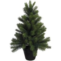 Creativ deco Künstlicher Weihnachtsbaum "Weihnachtsdeko aussen, künstlicher Christbaum, Tannenbaum" mit schwarzem Kunststoff-Topf Creativ deco Künstlicher Weihnachtsbaum "Weihnachtsdeko aussen, künstlicher Christbaum, Tannenbaum" mit schwarzem Kunststoff-Topf von Creativ Deco