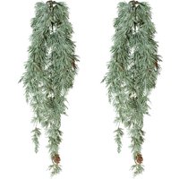 Creativ deco Winterliche Kunstpflanze "Weihnachtsdeko", Hängezweig im 2er Set Creativ deco Winterliche Kunstpflanze "Weihnachtsdeko", Hängezweig im 2er Set von Creativ Deco