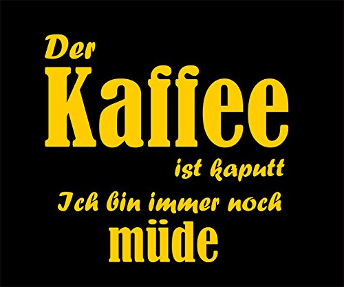 Creativ Deluxe Mousepad/Mauspad Der Kaffee ist kaputt. Mousepad - lustige mousepads - Geschenkartikel - Computerzubehör von Creativ Deluxe