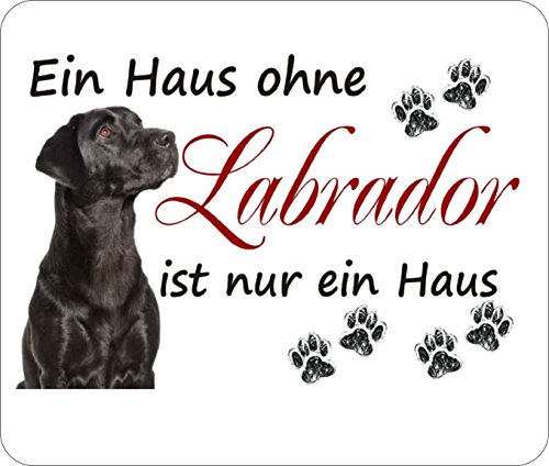 Creativ Deluxe Mousepad/Mauspad EIN Haus ohne Labrador ist nur EIN Haus Mousepad - lustige mousepads - Geschenkartikel - Computerzubehör von Creativ Deluxe