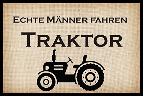 Creativ Deluxe Mousepad/Mauspad Echte Männer Fahren Traktor Mousepad - lustige mousepads - Geschenkartikel - Computerzubehör von Creativ Deluxe