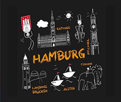 Creativ Deluxe Mousepad/Mauspad Hamburg Mousepad - lustige mousepads - Geschenkartikel - Computerzubehör von Creativ Deluxe