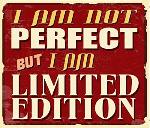 Creativ Deluxe Mousepad/Mauspad I am not Perfect. Mousepad - lustige mousepads - Geschenkartikel - Computerzubehör von Creativ Deluxe