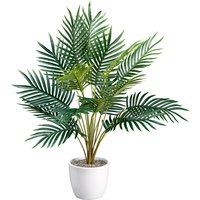Creativ green Künstliche Zimmerpflanze "Arecapalme" mit detailgetreuen Wedeln von Creativ Green