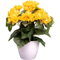 Creativ green Kunstblume "Begonie", mit farbenfrohen Blüten von Creativ Green