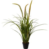 Creativ green Kunstgras "Grasbusch Miscanthus im Topf" von Creativ Green