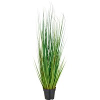 Creativ green Kunstgras "Grasbusch Miscanthus" mit naturgetreuen Grashalmen von Creativ Green
