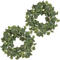 Creativ green Kunstkranz "Efeukranz mit englischem Blatt" 2er Set Creativ green Kunstkranz "Efeukranz mit englischem Blatt" 2er Set von Creativ Green