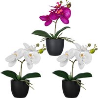 Creativ green Kunstorchidee "Orchidee Phalaenopsis" mit naturgetreuen Blüten von Creativ Green