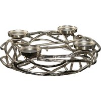 Creativ home Adventsleuchter "Adventskranz für Blockkerzen oder große Teelichter" von Creativ Home