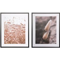 Creativ home Bild mit Rahmen "Schilf", (2 St.), auf Canvas-Leinwand von Creativ Home