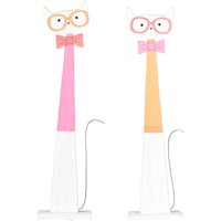 Creativ home Dekofigur "KATHY", mit Brille (2er Set) von Creativ Home
