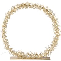Creativ light Dekoobjekt "Metalldraht-Ring", mit 35 LEDs, Ø 45 cm, mit Timerfunktion von Creativ Light