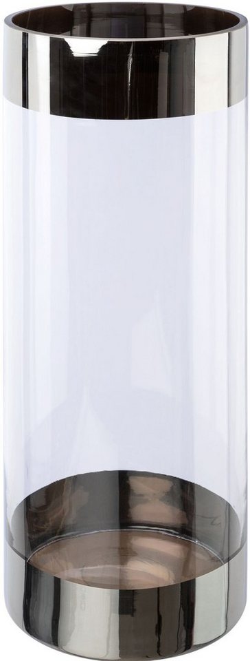 Creativ deco Bodenvase (1 St), mit silberfarbenen Absetzungen von Creativ deco