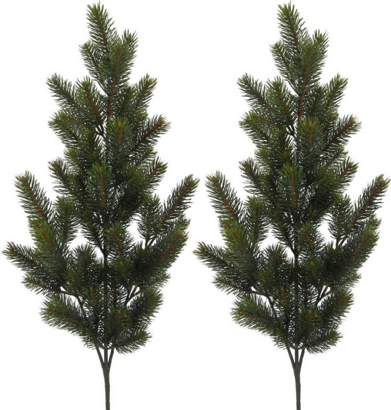 Winterliche Kunstpflanze Weihnachtsdeko Tanne, Creativ deco, Höhe 87 cm, Zweig im 2er Set Winterliche Kunstpflanze Weihnachtsdeko Tanne, Creativ deco, Höhe 87 cm, Zweig im 2er Set von Creativ deco