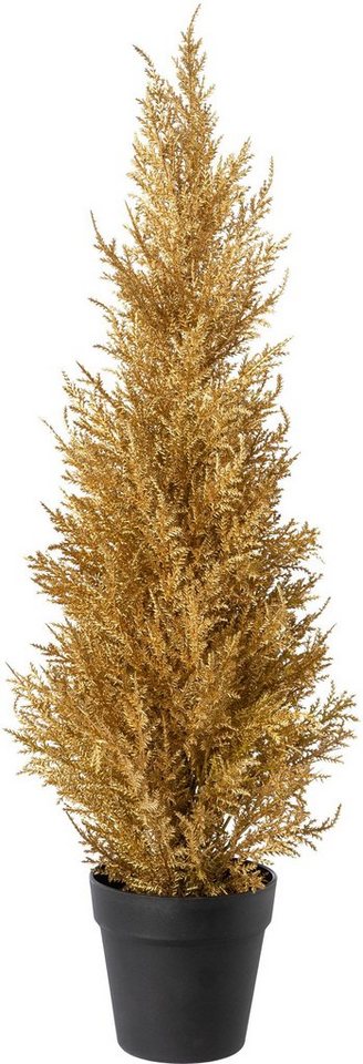 Creativ green Künstlicher Weihnachtsbaum, mit goldener Farbgebung von Creativ green