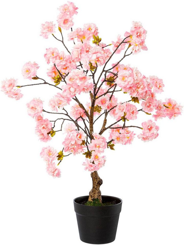 Kunstblume Kirschblütenbaum im Topf, Creativ green, Höhe 70 cm von Creativ green